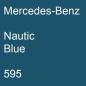 Preview: Mercedes-Benz, Nautic Blue, 595.